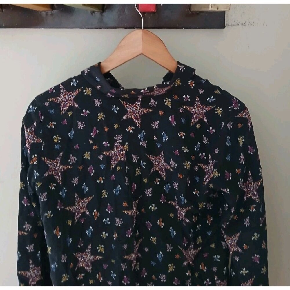 Boden 100% Silk Button Down Blouse - Picture 8 of 9
